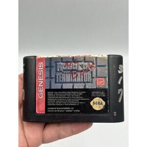 Robocop Vs The Terminator (Sega Genesis 1993) TESTED & WORKING